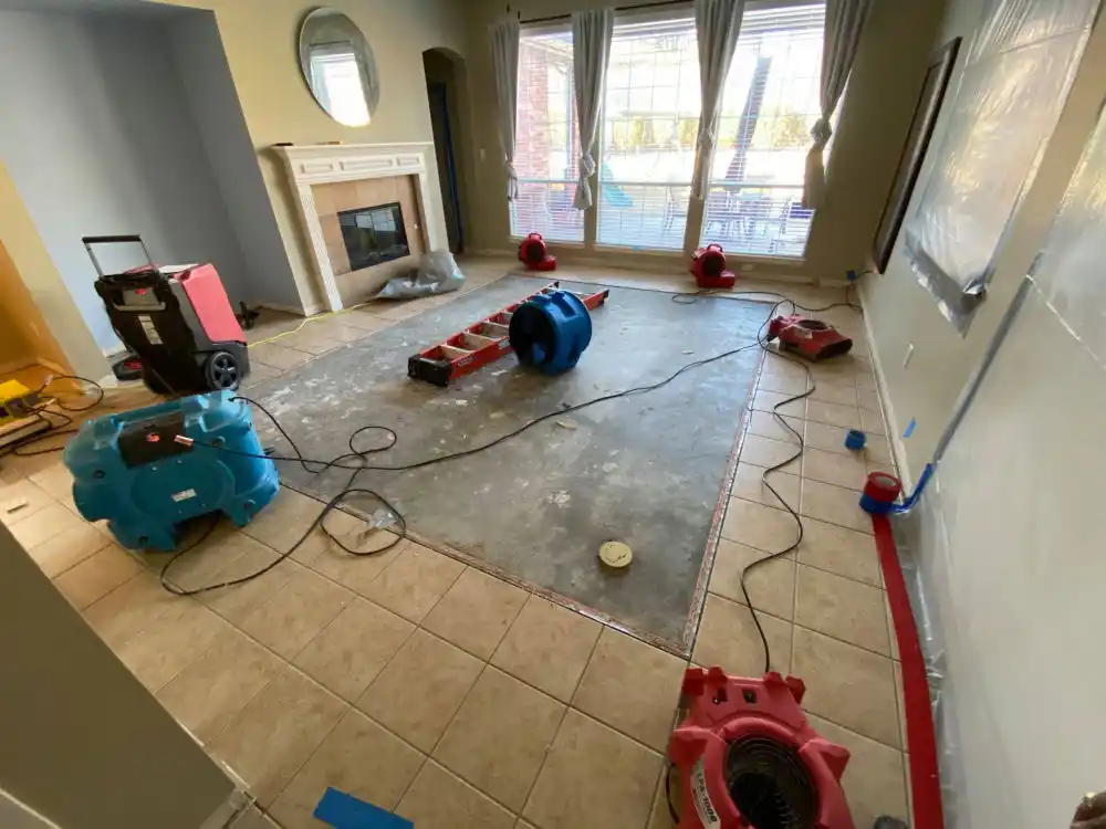 water damage restoration service Grabill